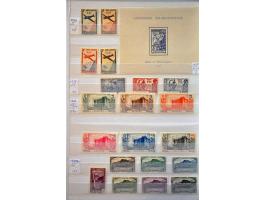 , Mayotte and Comores collection starting around 1892  including better ex, Bastille, miniature sheets, etc.  in stockbook