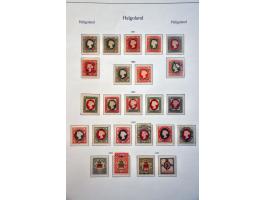 extensive collection used and */** with many better stamps including with expertizing marks in partly mixed quality in KaBe b