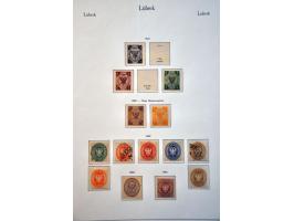 extensive collection used and */** with many better stamps including with expertizing marks in partly mixed quality in KaBe b