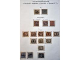 extensive collection used and */** with many better stamps including with expertizing marks in partly mixed quality in KaBe b