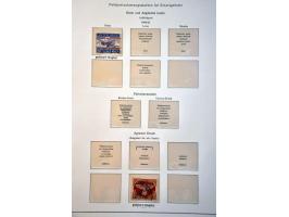 almost complete collection mainly */** with a.o. all Zeppelin sets, miniature sheets including Iposta and Ostropa etc. in KaB