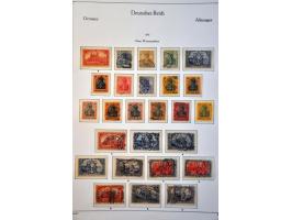 almost complete collection mainly */** with a.o. all Zeppelin sets, miniature sheets including Iposta and Ostropa etc. in KaB