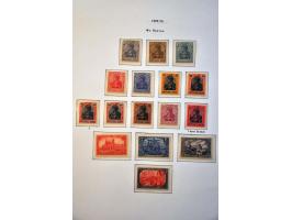 almost complete collection mainly */** with a.o. all Zeppelin sets, miniature sheets including Iposta and Ostropa etc. in KaB