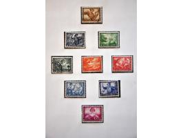 collection 1872-1945 used, from 1919 partly */**  with better ex. and sets in Lindner album   