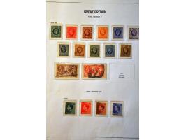 collection 1887-2004 used and */** in 3 Davo albums and stockbook