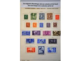 including Ireland and Great Britain, collection used 1940-1969 with Cyprus MS 231a (scouts) in Schaubek album 