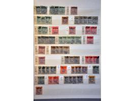 and States, stock from 1854 onwards mostly used in mixed quality in 2 stockbooks 