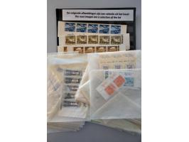 full tab stock 1956-1989 ** including miniature sheets, booklets, better with or without phosphor stamps in numbers (a.o. Lan