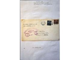 Airmail, collection of 30 mainly Zeppelin covers with better items in ring binder