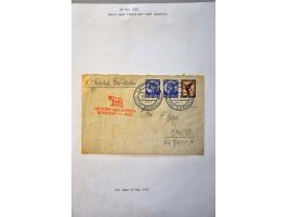 Airmail, collection of 30 mainly Zeppelin covers with better items in ring binder
