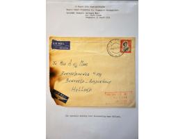 Airmail, collection of 30 mainly Zeppelin covers with better items in ring binder