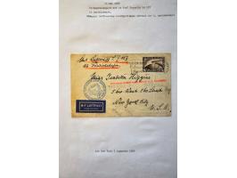 Airmail, collection of 30 mainly Zeppelin covers with better items in ring binder