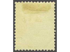 25 cent grijslila tanding 12½ grote gaten, pracht ex., cat.w. 950