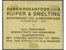 Tentoonstelling 10 t/m 35 cent op toegangsbewijs van de tentoonstelling, pracht ex., cat.w. 160+