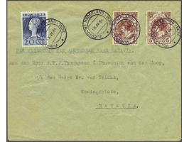 Van der Hoopvlucht, BS met ster 1.X.24, envelop geaddresseerd aan A.N.J. Thomassen à Thuessink van der Hoop, c/o den Heere Dr