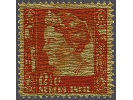 Kreisler 12½ cent oranje op speciaal geprepareerd papier met loslatende kleur met certificaat Vleeming 2020, glanzende lijnen