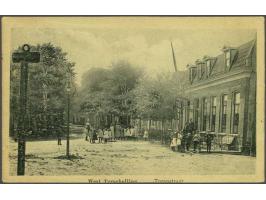 80 ex. meest zeer oude met veel postkantoren