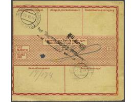 Karl I 30 heller black green on "Auftragspostanweisung" from Bugojno 13-6-1918 to Sarajevo, fine/very fine (pinhole probably 