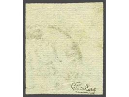 Coat of Arms 40 centesimi blue type I (Sassone nr. 11), very fine signed Calves, cat.v. 400