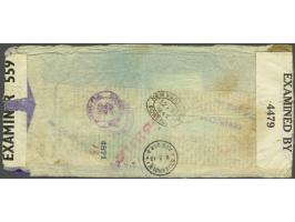 Pan American Airways Clippers, crash cover Yankee Clipper from Montevideo (Uruguay) to Stockholm (Sweden) with Swedish label 