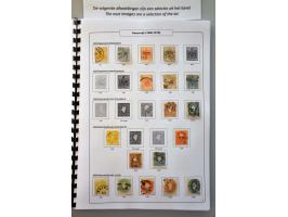 collection 1850-1960 used * including better ex. airmail, landscapes, etc. in small ring binder 