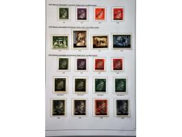 collection 1850-1960 used * including better ex. airmail, landscapes, etc. in small ring binder 