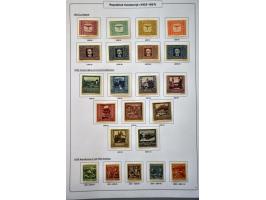 collection 1850-1960 used * including better ex. airmail, landscapes, etc. in small ring binder 