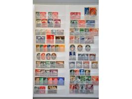 better stamps, sets and miniature sheets used and */** on stock page