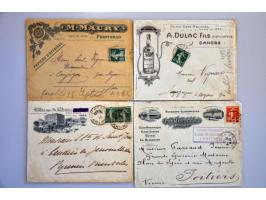 about 40 classic covers including Bordeaux issue, illustrated etc.