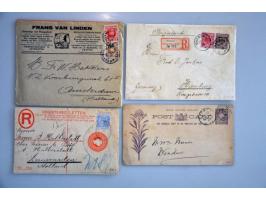 19 covers and picture postcards with better ex. including Germany and German post in China, France etc.       