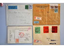 about 70 covers/postal stationery with a.o. British Commonwealth (including Boer War) and Netherlands