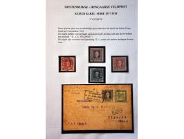 Fieldpost. Specialised collection used and unused with many better sets and stamps, proofs, imperforated, varieties, covers a