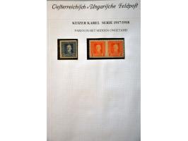 Fieldpost. Specialised collection used and unused with many better sets and stamps, proofs, imperforated, varieties, covers a