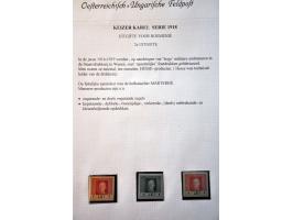 Fieldpost. Specialised collection used and unused with many better sets and stamps, proofs, imperforated, varieties, covers a