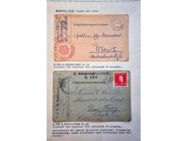 Fieldpost. Specialised collection used and unused with many better sets and stamps, proofs, imperforated, varieties, covers a