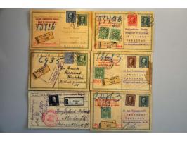 about 300 covers/cards/postal stationery 1850-1918 including better items, censored, registered, better frankings, many milit