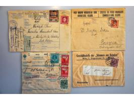 about 300 covers/cards/postal stationery 1850-1918 including better items, censored, registered, better frankings, many milit