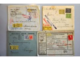 about 300 covers/cards/postal stationery 1850-1918 including better items, censored, registered, better frankings, many milit