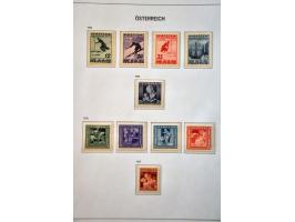 collection 1850-2011 used, from 1926 mainly */** including better ex. and sets and face value in 3 Davo albums 