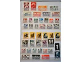 mainly Peoples Republic used with a.o. Goldfish, Chrysantemums, Huangshan National Park, some fdc's etc. in 2 stockbooks