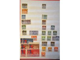 stock including Peoples Republic with better miniature sheets (a.o. Baoyu and Daiyu Reading, The Western Chamber and The Terr