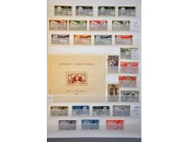 and Gabon collection 1936- 1996  including better ex. airmail, Bastille, miniature sheets etc. in stockbook